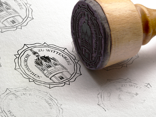 Stempel – Schlosskirche zu Wittenberg